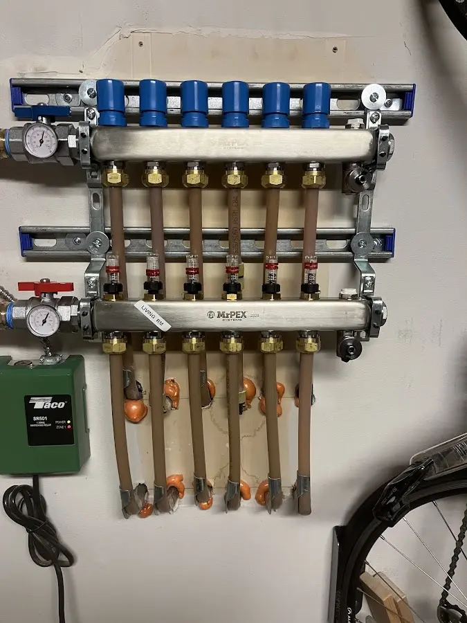 Plumber performing Leak Detection at a residential property in Waterloo